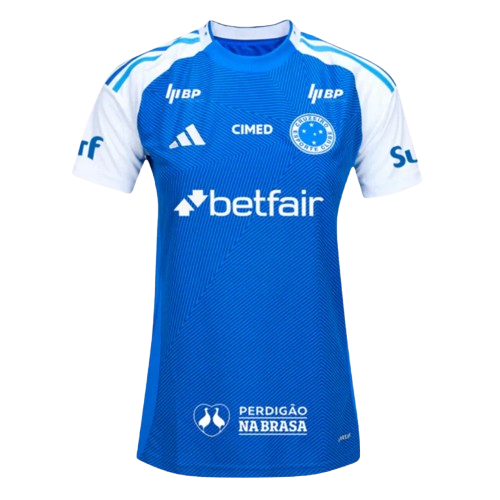 Camisa Feminina Cruzeiro 2025/26 + PATROCINIOS