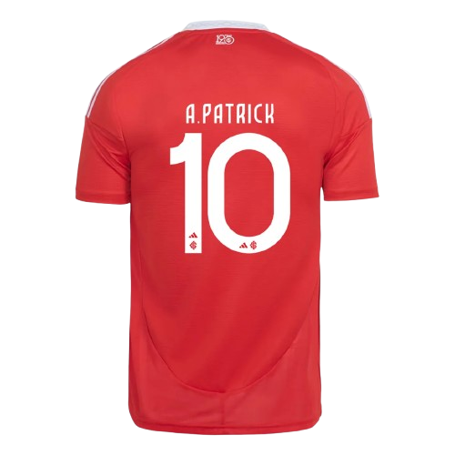 Camisa SC Internacional 2025/26 A. PATRICK Nº10