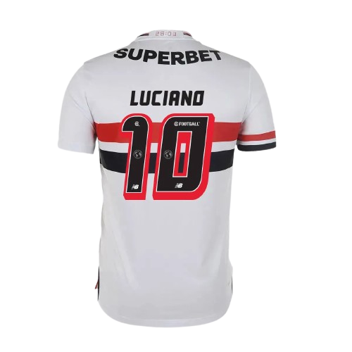 Camisa São Paulo Modelo 2025/25 LUCIANO Nº10