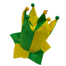 Chapéu Cartola Bobo da Corte Verde e Amarelo